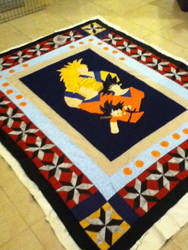 Dragonball Z quilt