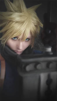 Cloud Strife (instant cosplay)