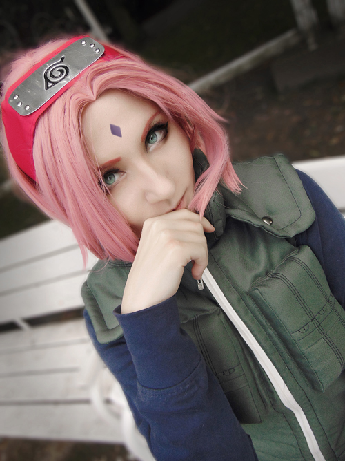 Sakura Haruno classic cosplay by Steph-chan-neko on DeviantArt