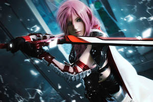 Lightning Cosplay (Final Fantasy XIII)