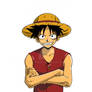 LUFFY - One Piece (colored)