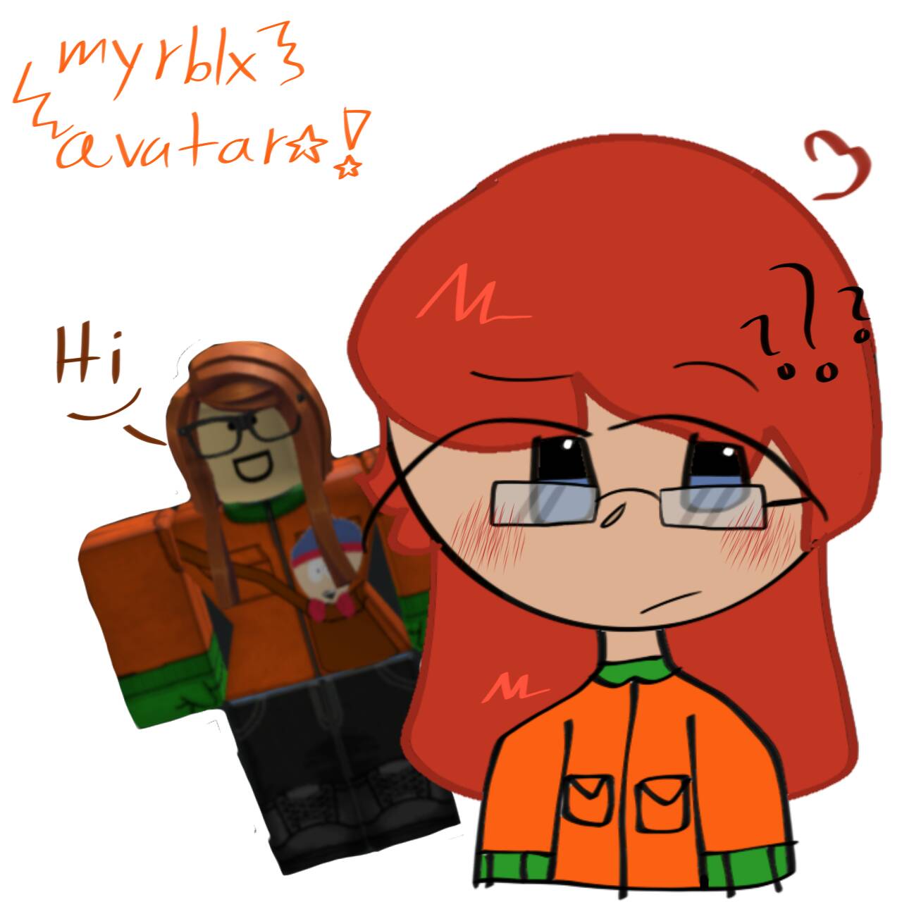 Drawing Roblox avatars!!! Some examples of my art ⇩ : r/RobloxArt