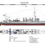 DD-163 USS Walker 1944 Rebuild