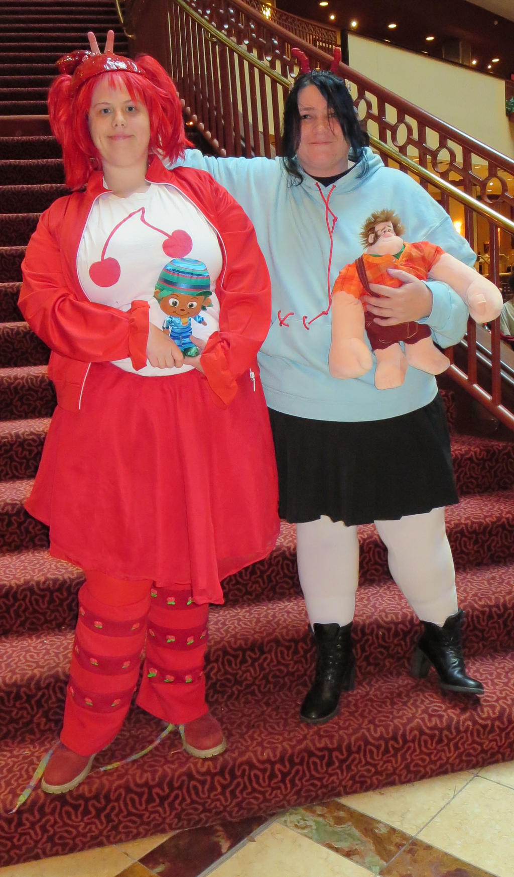 Vanellope and Jubileena at Ichibancon 2014