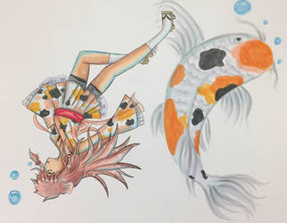 Koi girl 