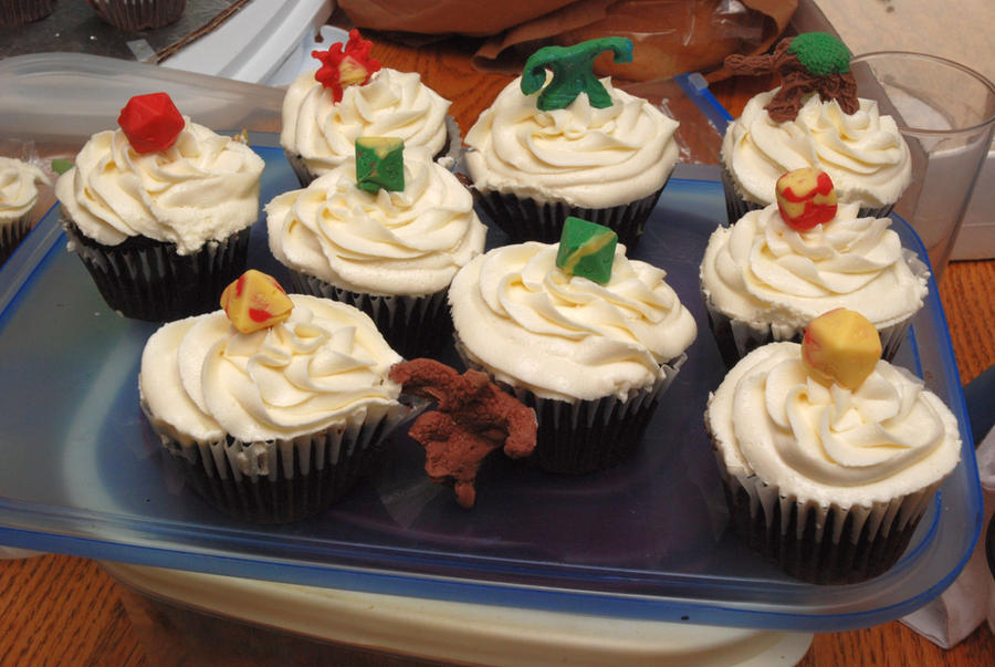 Gamer Cupcakes By Sephira Al Maya On Deviantart Gamer Cupcakes By Sephira Al Maya On Deviantart