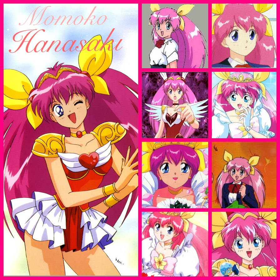 Momoko Hanasaki/Wedding Peach Collage by chococookiepie on DeviantArt