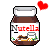 Nutella Pixel Art