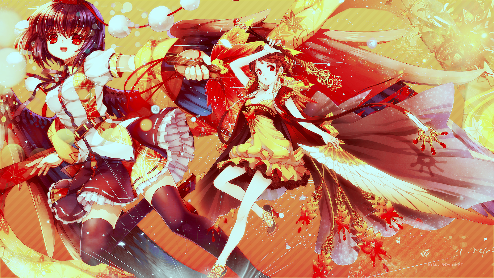 Anime Autumn Wallpaper by Meikiyu on DeviantArt