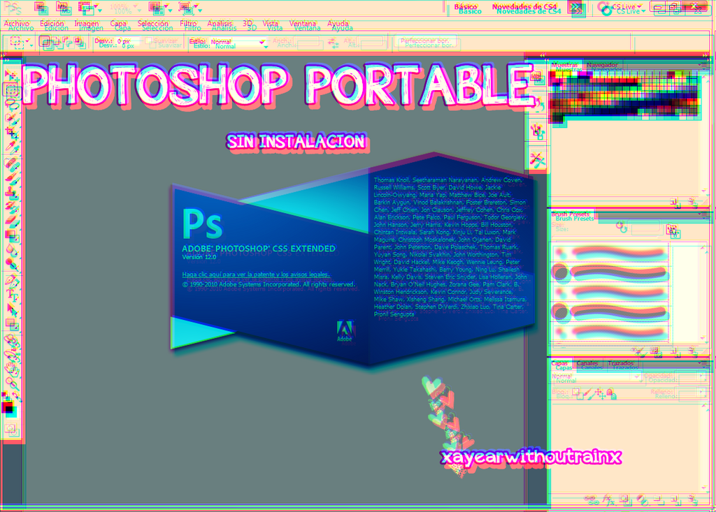 Photoshop Portable (No necesita Instalacion)