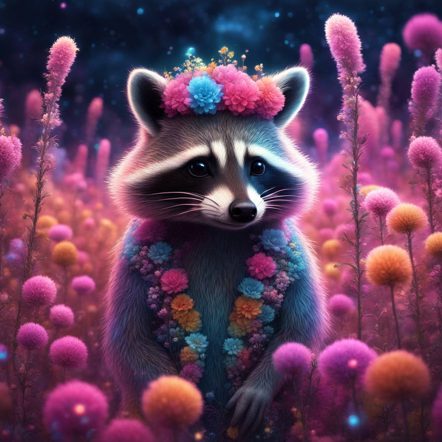 Magic Raccoon by JeanneV813 on DeviantArt