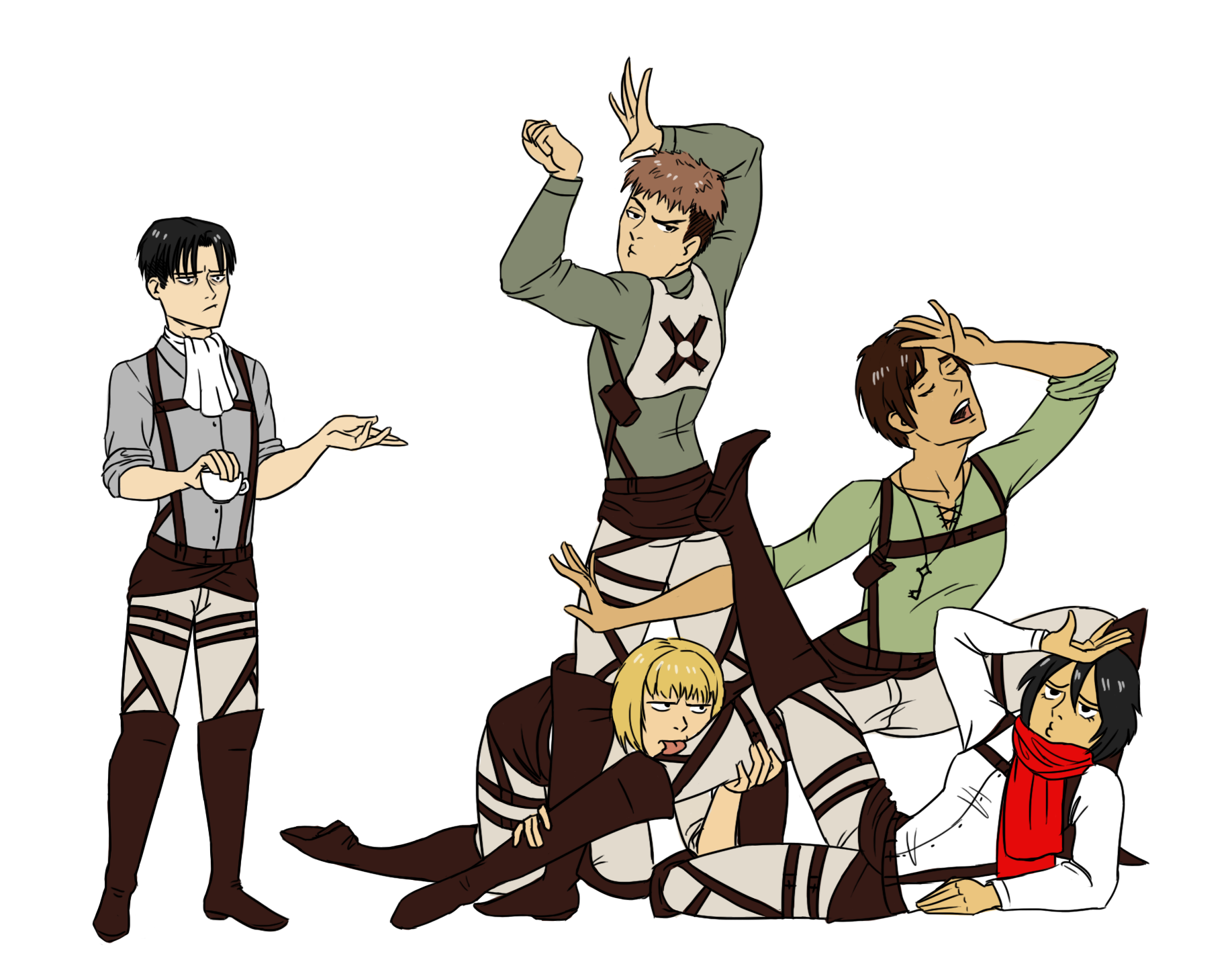 Draw the Squad AoT 3