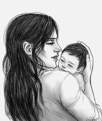 Kuchel and Baby Levi