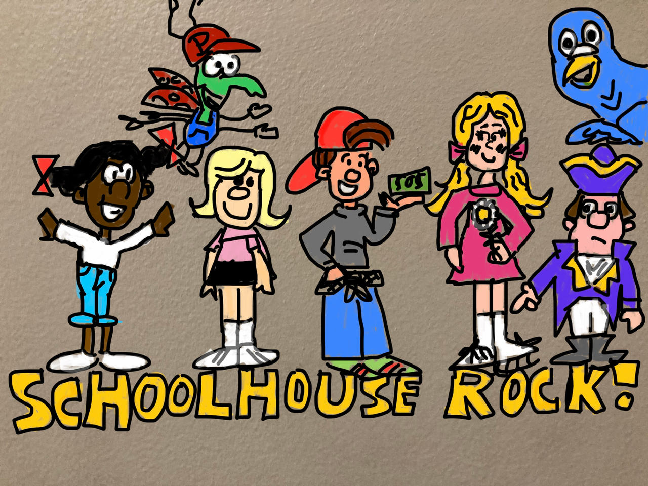 School Rocks Meme Schoolhouse Rock: 50th Anniversary Editon part 5 by HenryGerecke411 on ...