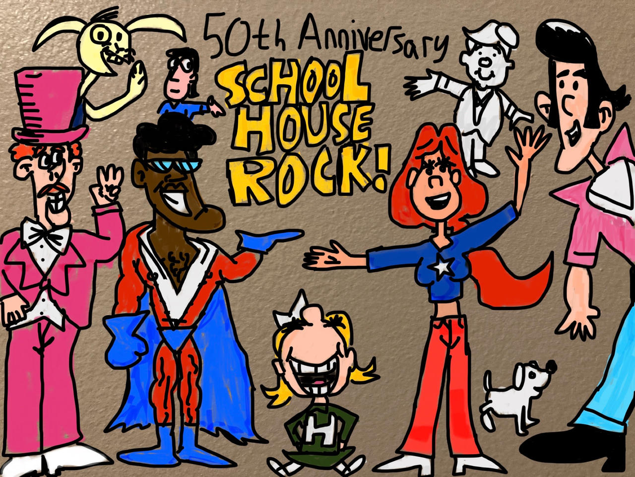 School Rocks Meme Schoolhouse Rock: 50th Anniversary Edition Part 2 by HenryGerecke411 on ...
