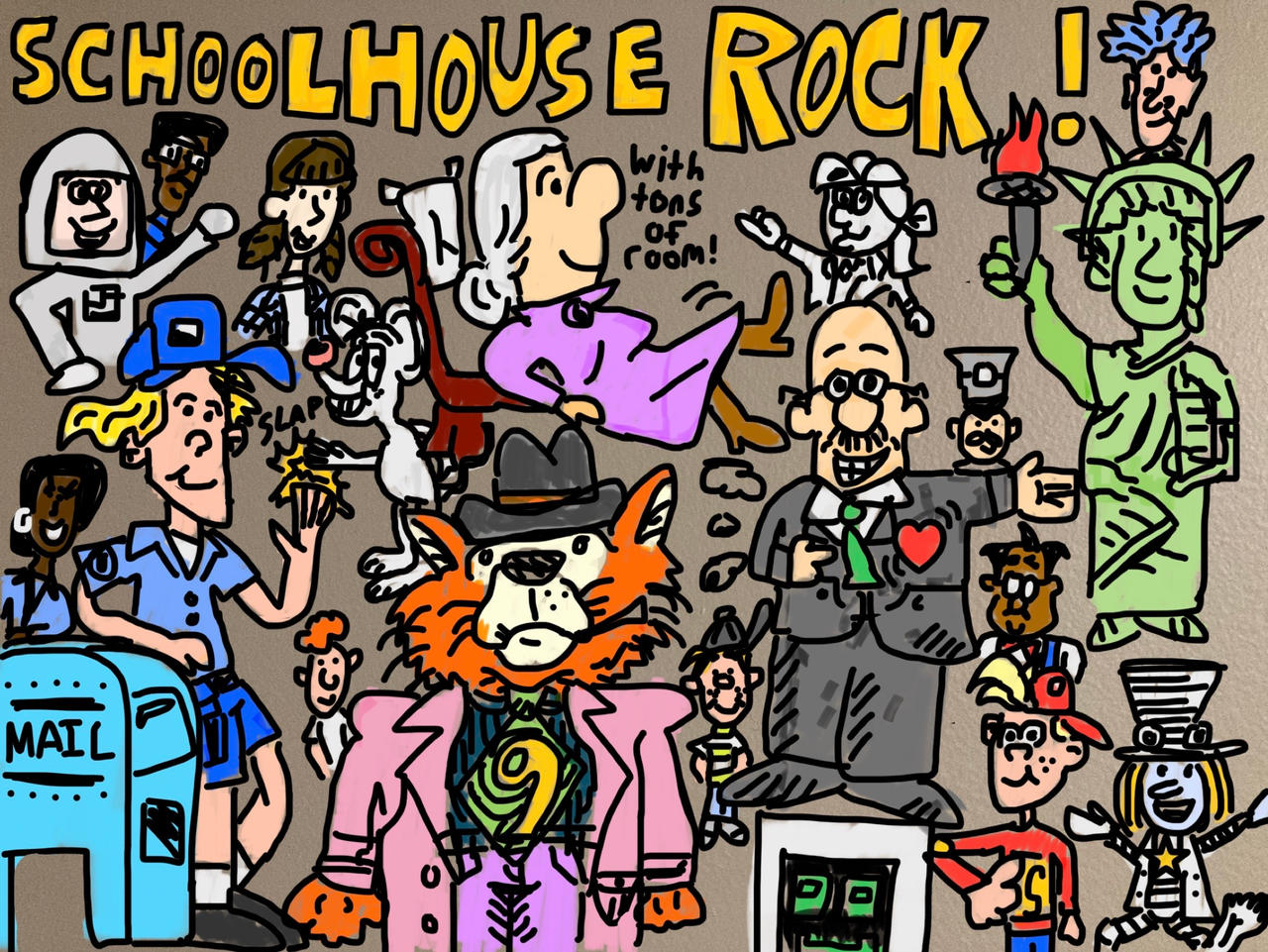 Schoolhouse Rock: 50th Anniversary Edition Part 7 by HenryGerecke411 on ...