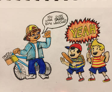 Paperboy Mural Explore the Best Paperboy Art | DeviantArt
