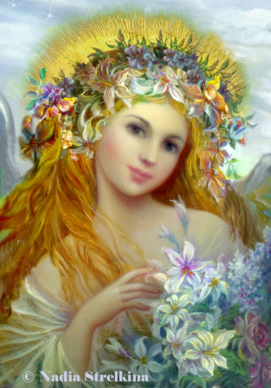 Angelic Spring Spring angel by Fantasy-fairy-angel on DeviantArt