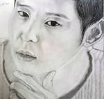 Park Yoochun completed portrait, July of 2015 by onthethruway
