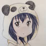 Manga panda girl