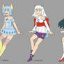 [OPEN 1/3] Ice Type Pokemon Gijinka Adoptables