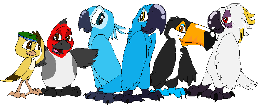 RIO CHARACTERS. by Oashi on DeviantArt