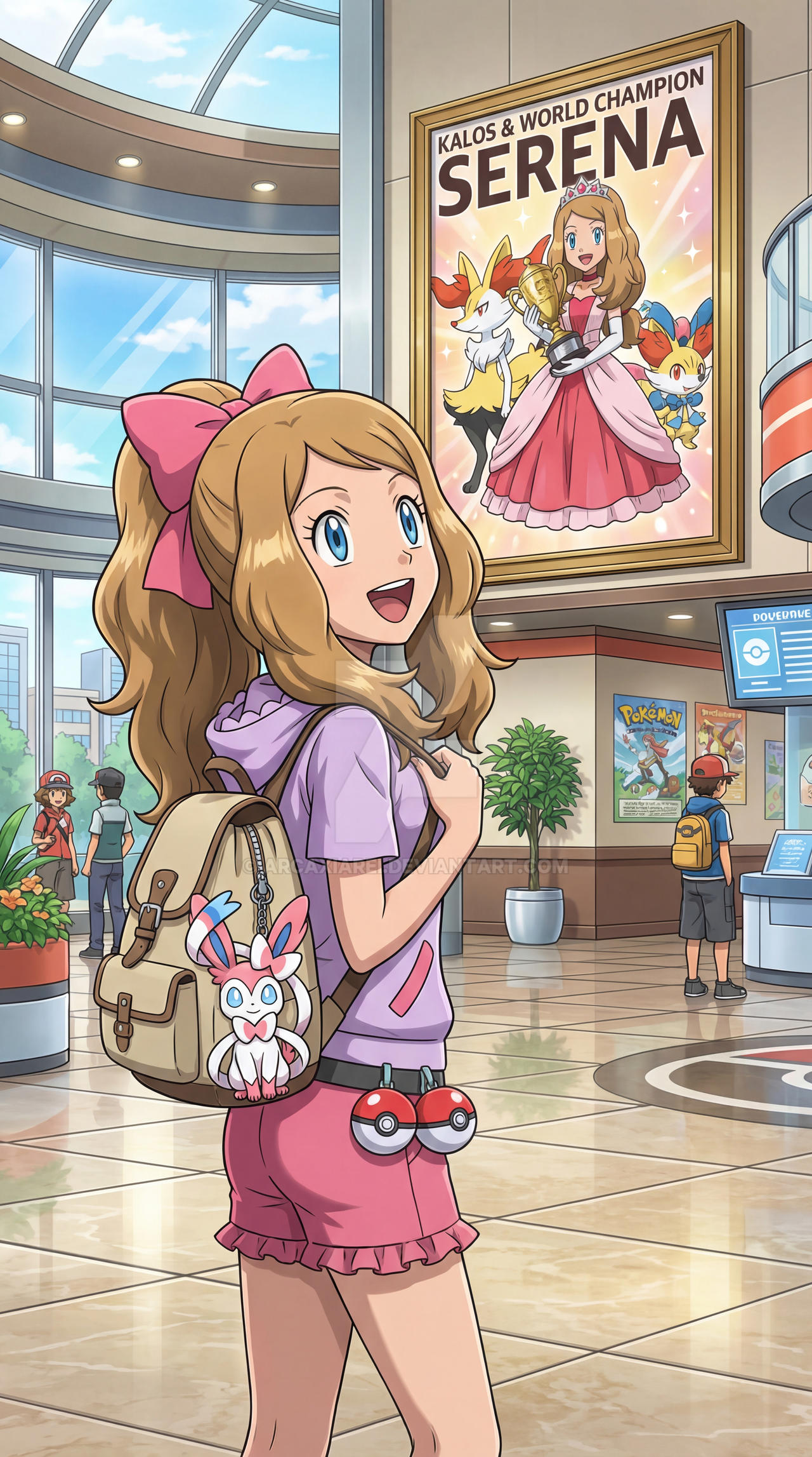 Serena Kalos Queen Champion By Arcaxiarei On DeviantArt serena-kalos-queen-champion-by-arcaxiarei-on-deviantart