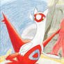 LATIAS used PSYCHIC -color-