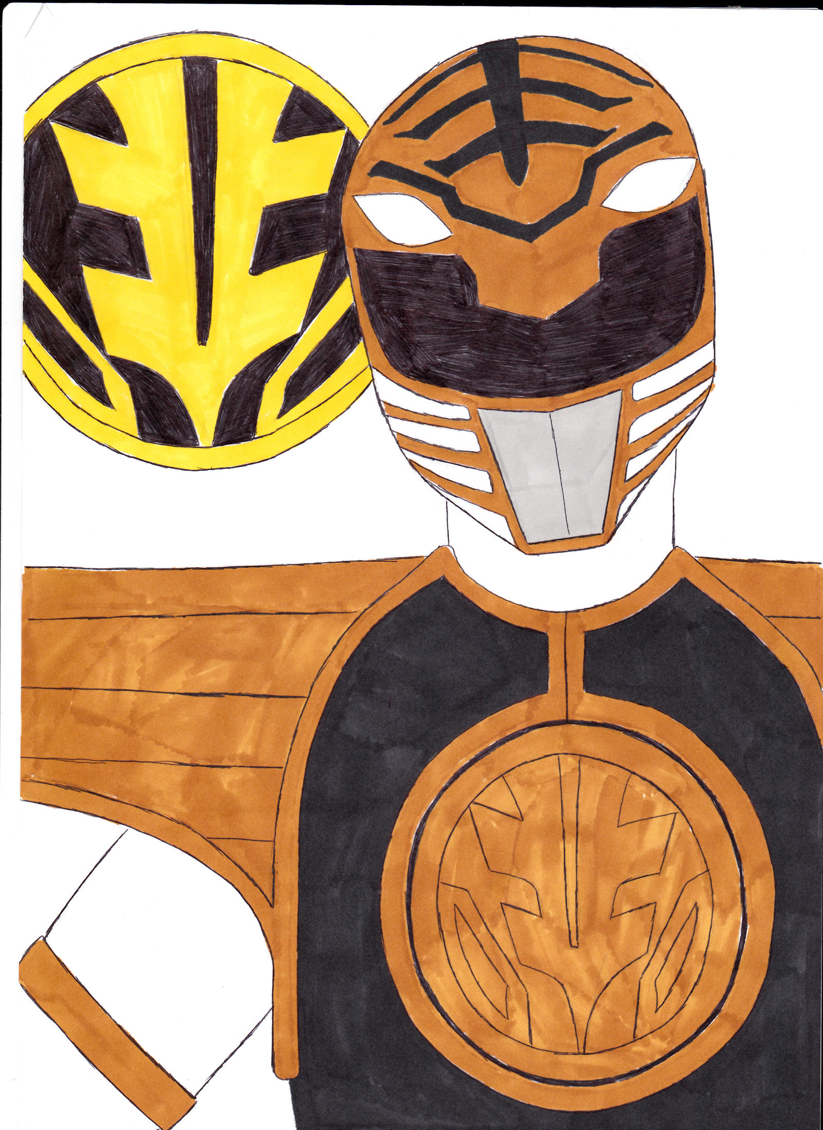 Mighty Morphin' Power Rangers 07 White Ver. 1 by SeptimusParker on ...