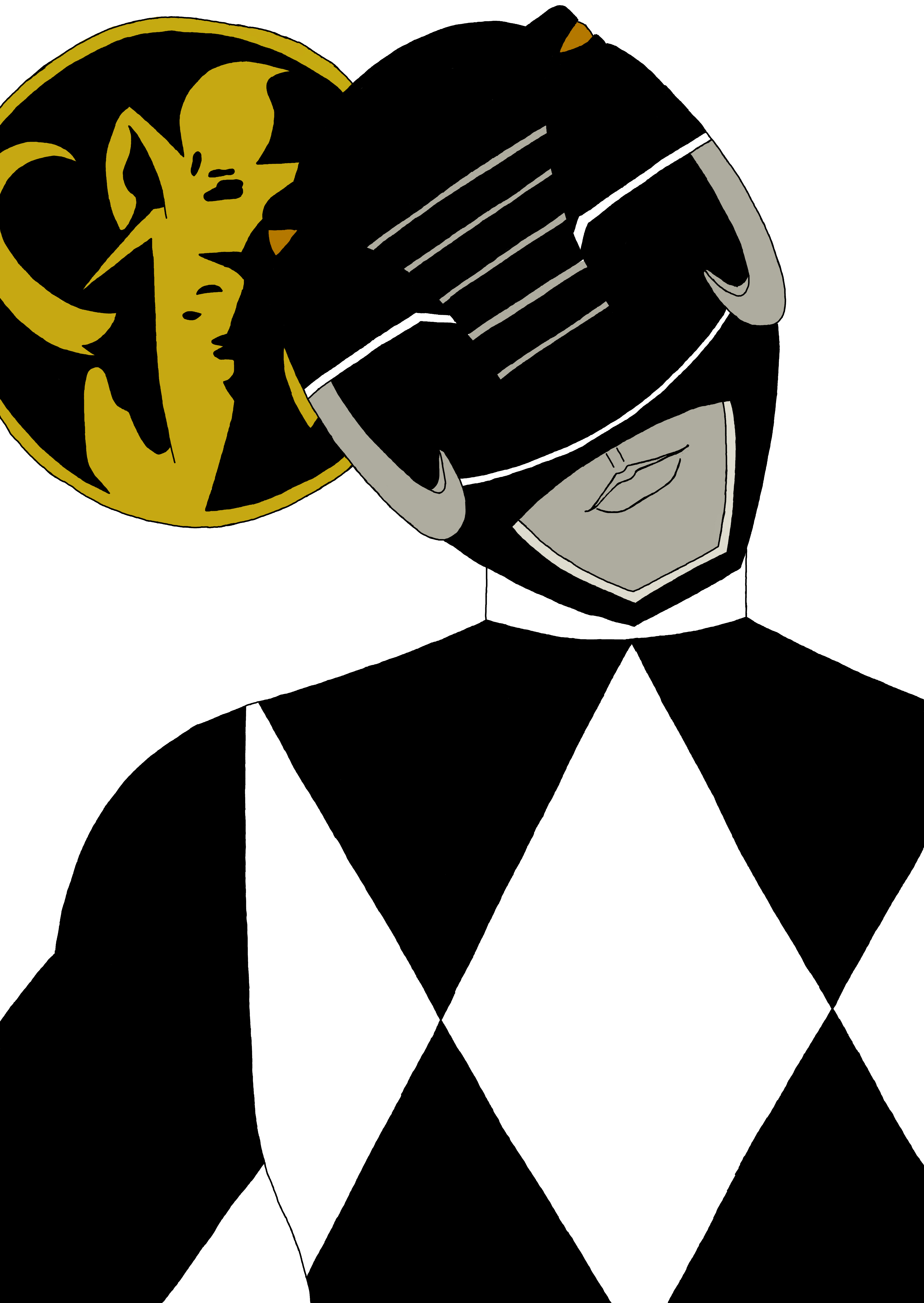Black Megaforce Ranger Deviantart Black Mighty Morphin' Ranger by SeptimusParker on DeviantArt