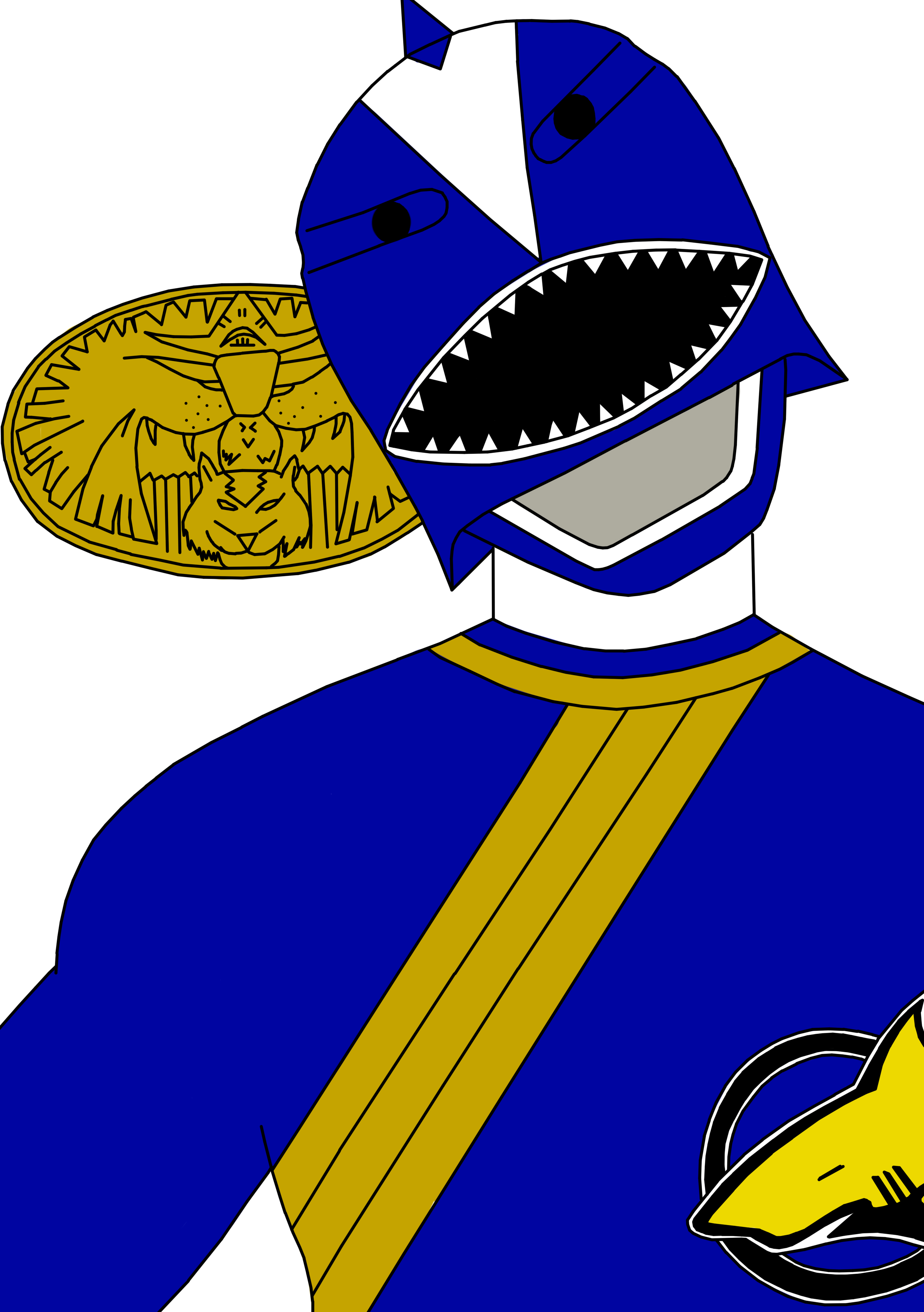 Blue Ranger Weapons Deviantart Blue Wild Force Ranger by SeptimusParker on DeviantArt