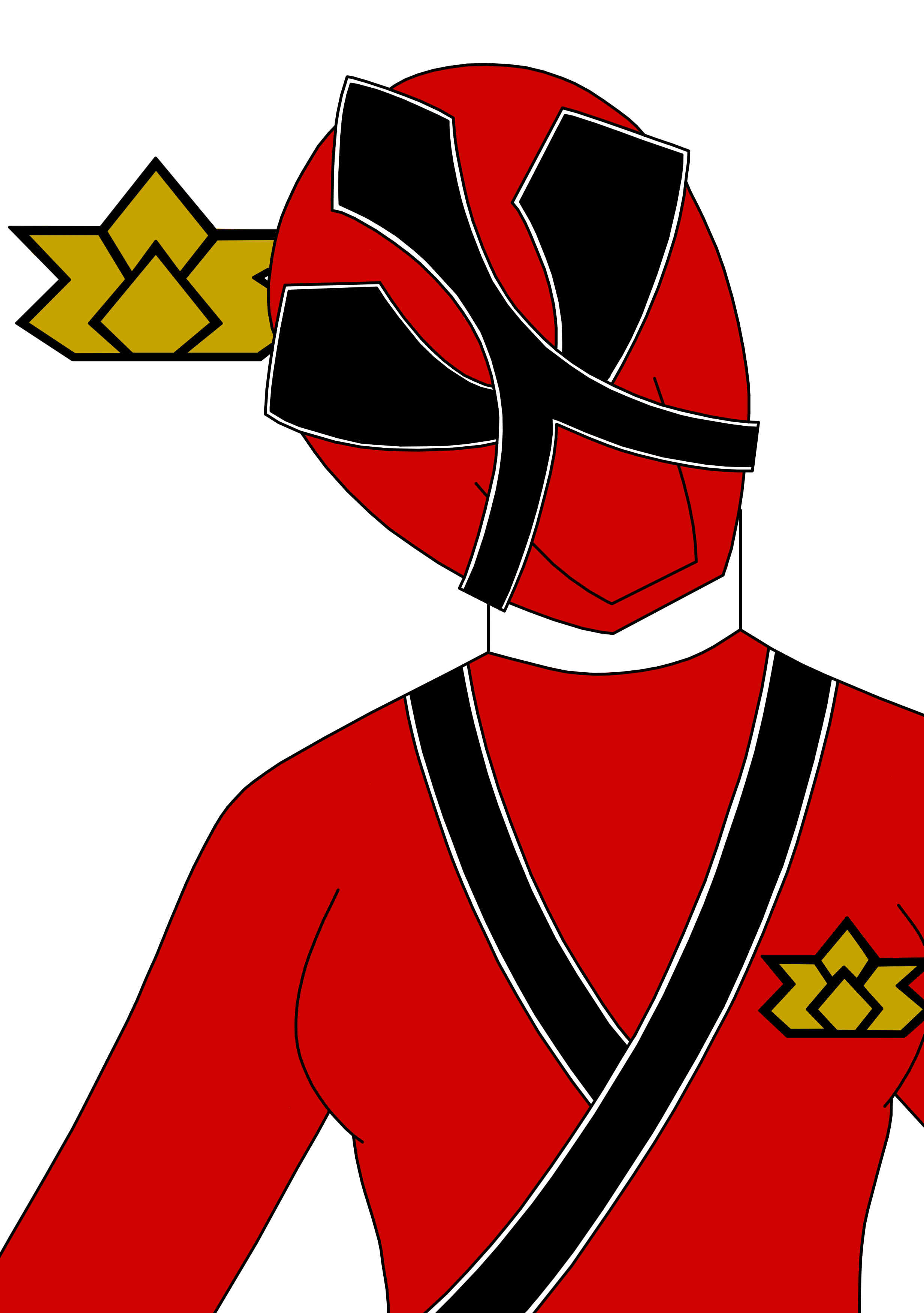 Red Samurai Ranger II by SeptimusParker on DeviantArt