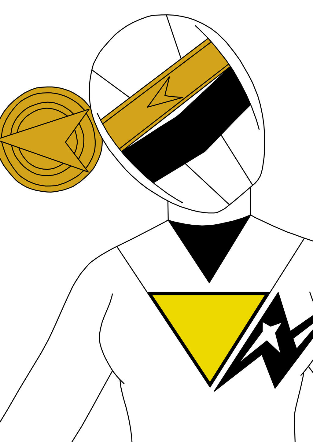 White Alien Ranger Robe White Alien Ranger by SeptimusParker on DeviantArt