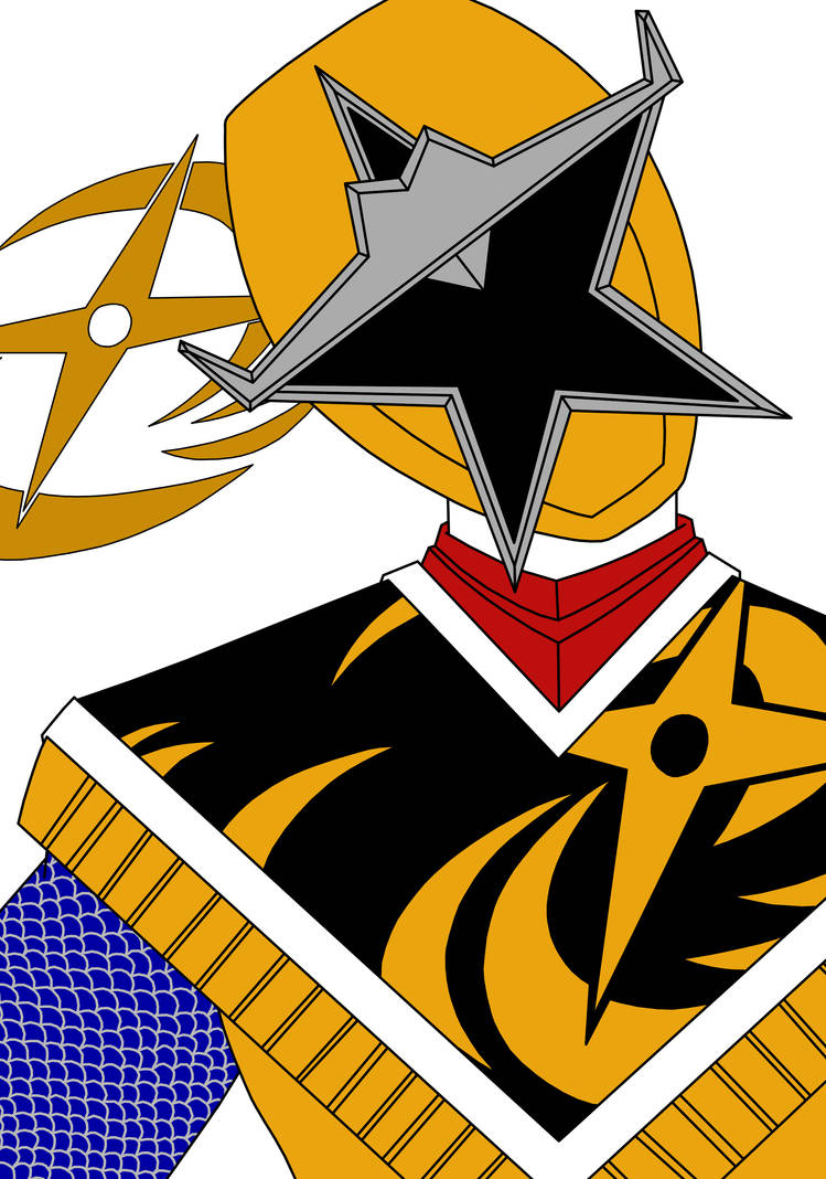 Gold Ninja Steel Ranger by SeptimusParker on DeviantArt