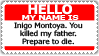 Hello, my name is.. by cfryant