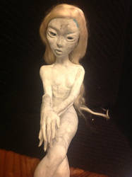 Doll in progress