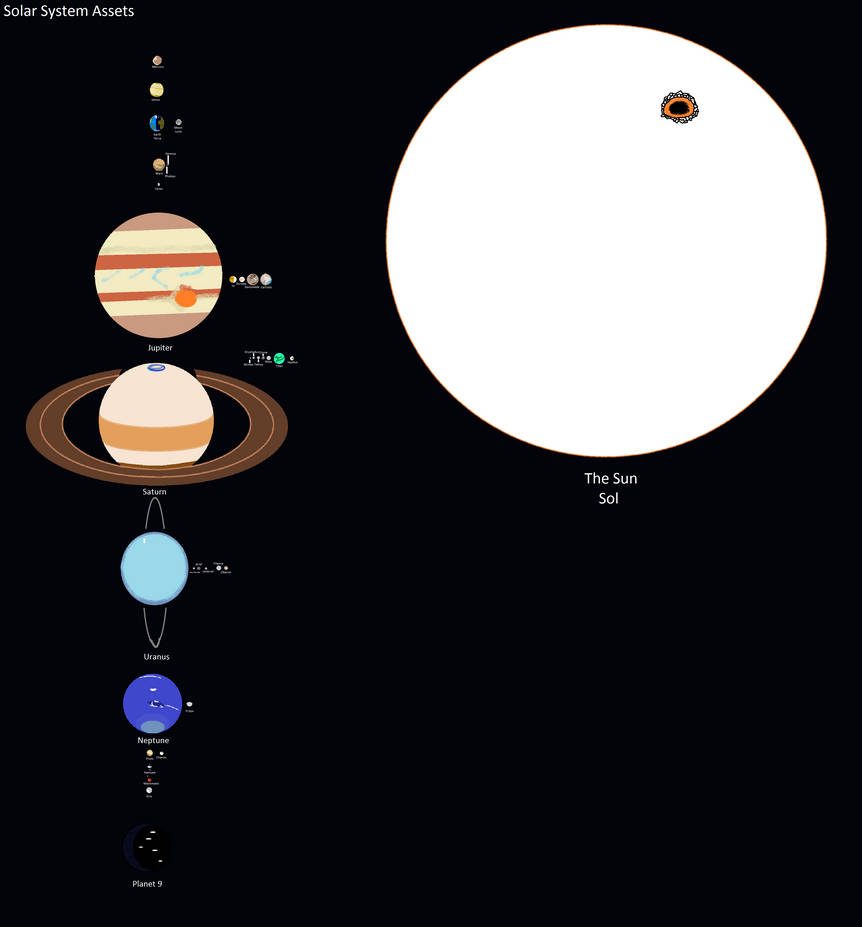 Solar System Assets by MapperPro on DeviantArt