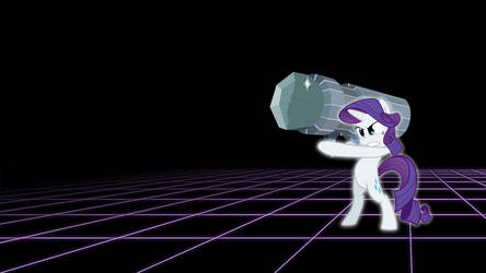 Here Comes Tom - Rarity Wallpaper by smokeybacon