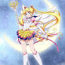 Eternal Sailor Moon in SMC Season 3 Artstyle