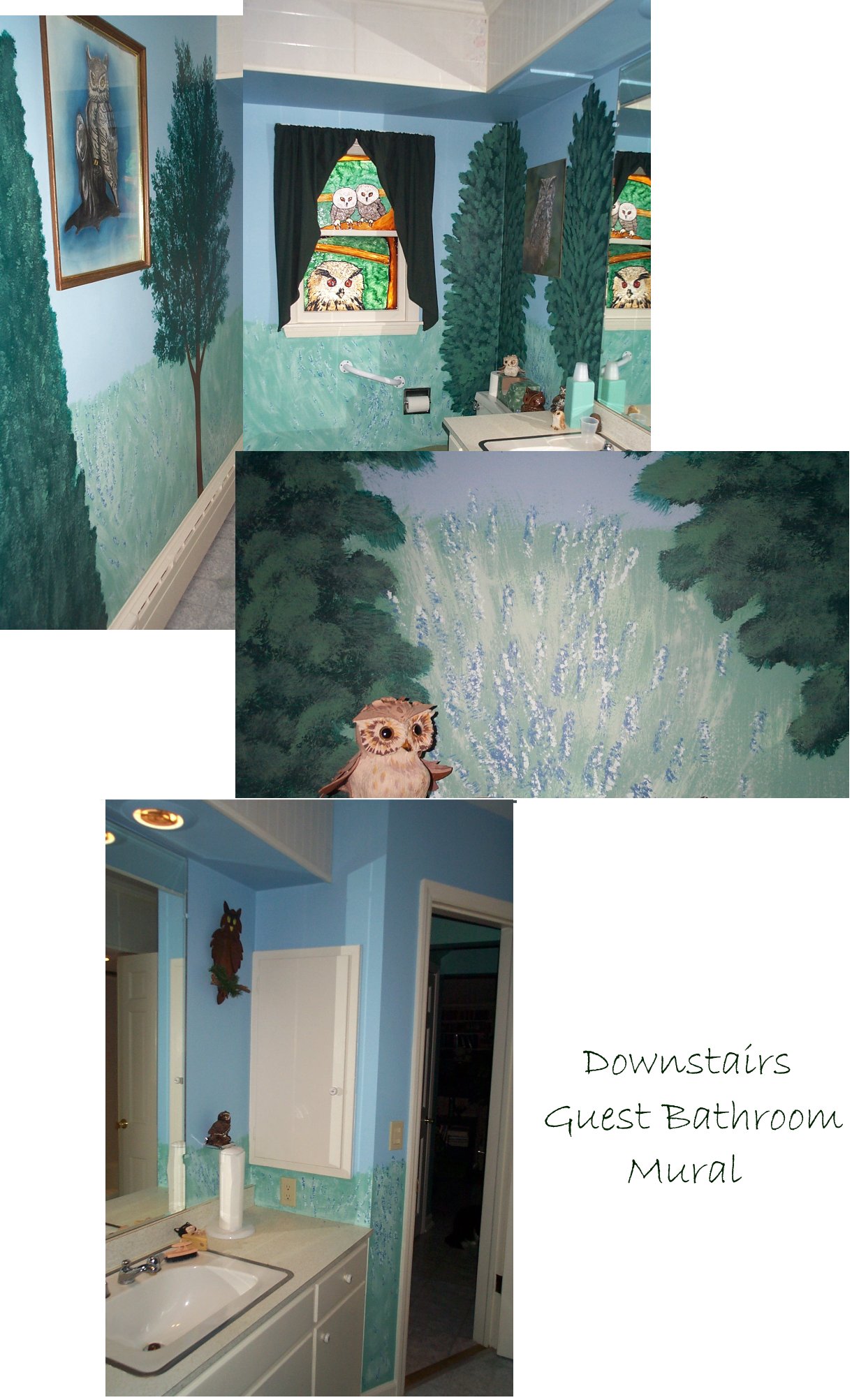 Bathroom Mural