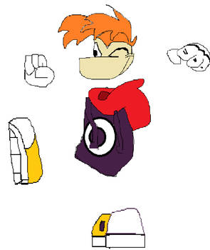 rayman drawing paint