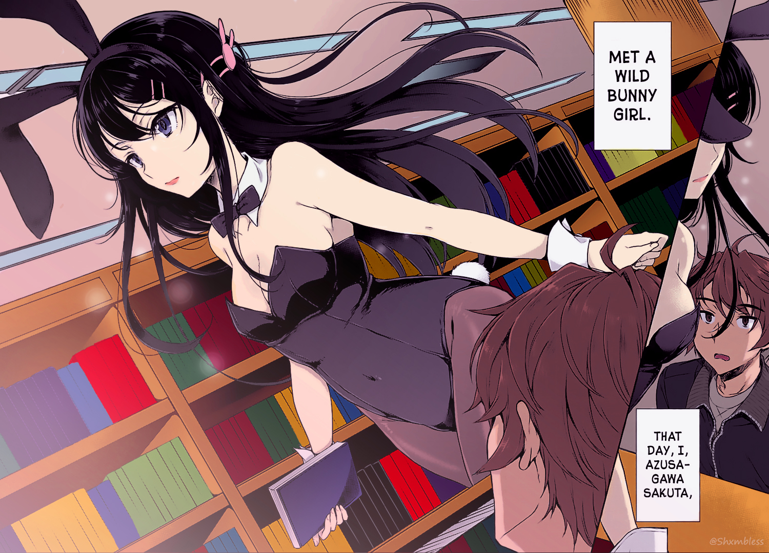 Seishun Buta Yarou wa - Cool Manga Panels or Pages I found