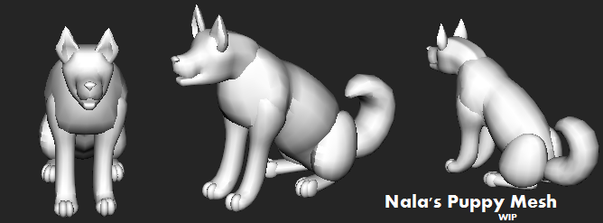 Nala's Puppy WIP