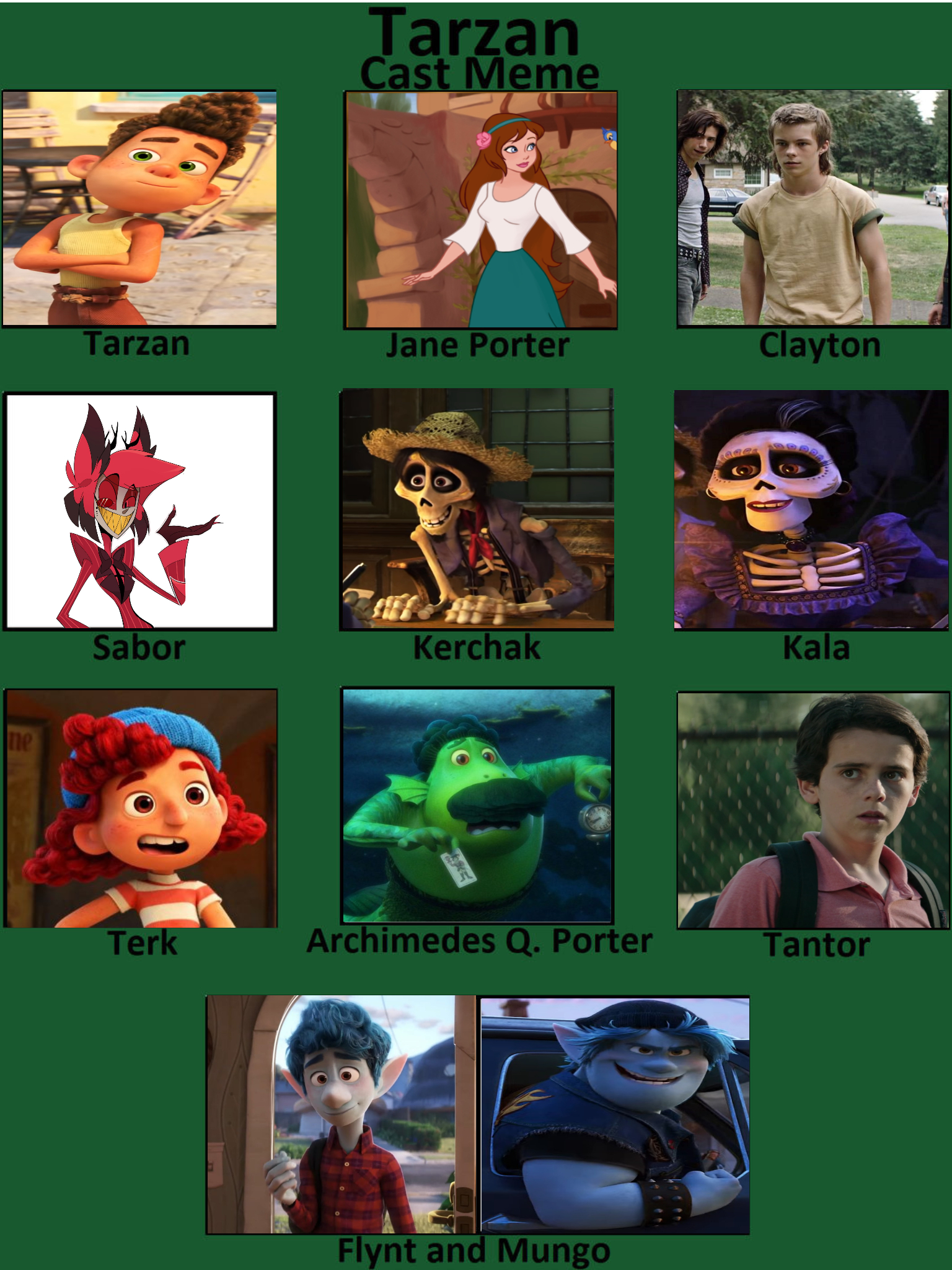Alberto (Tarzan) Cast Meme by justcringey on DeviantArt Alberto (Tarzan) Cast Meme by justcringey on DeviantArt