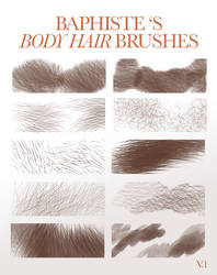 Body Hair Brush Set