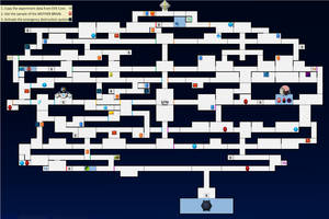 Alien Quest: EVE, Level Map