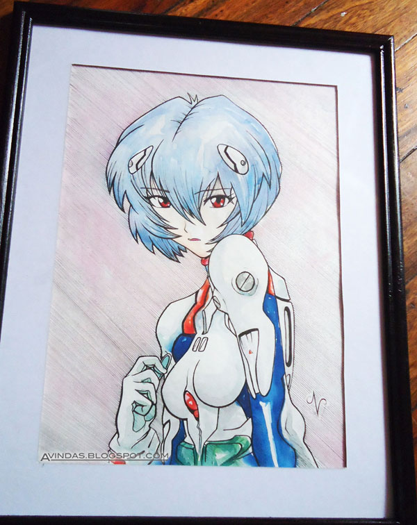 Fan art - Rei Ayanami