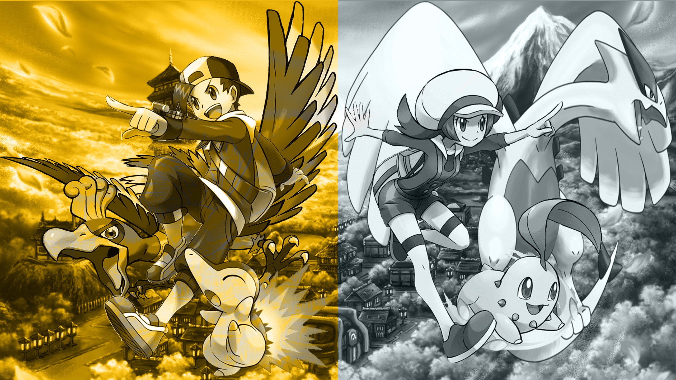 Pokemon: Heart Gold / Soul Silver Themed Assets