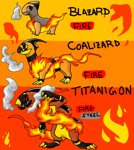Fakemon Fire Types Fakemon Fire Starter by Dyloteryx on DeviantArt