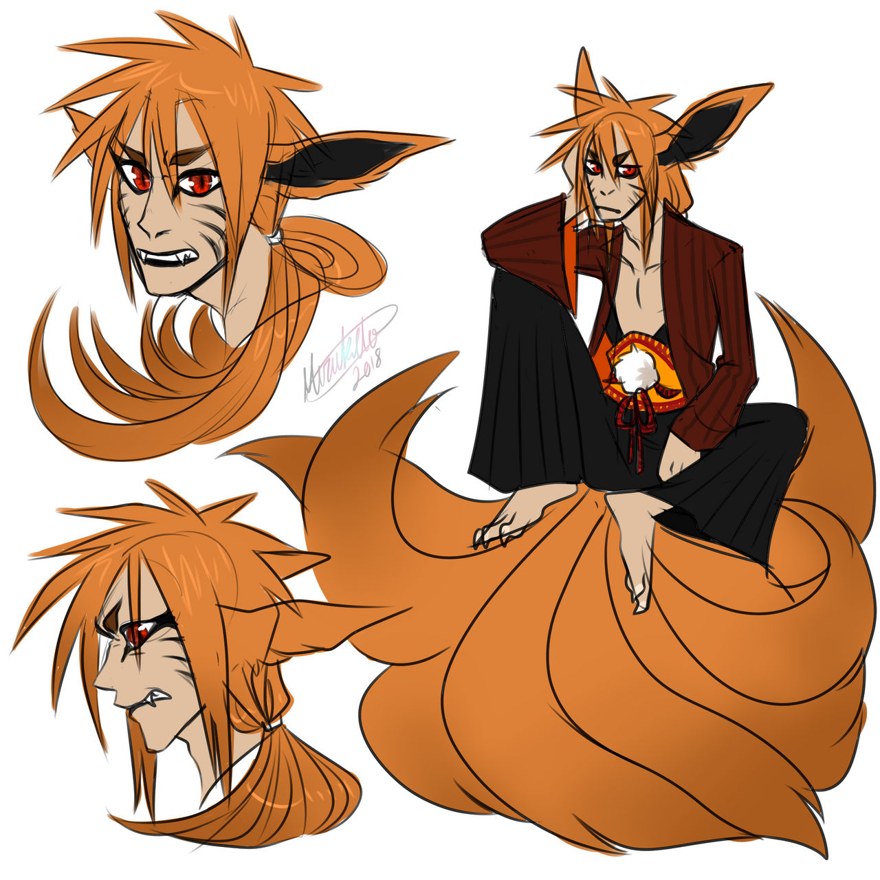 Human Kurama Older By Dyloteryx On DeviantArt human-kurama-older-by-dyloteryx-on-deviantart